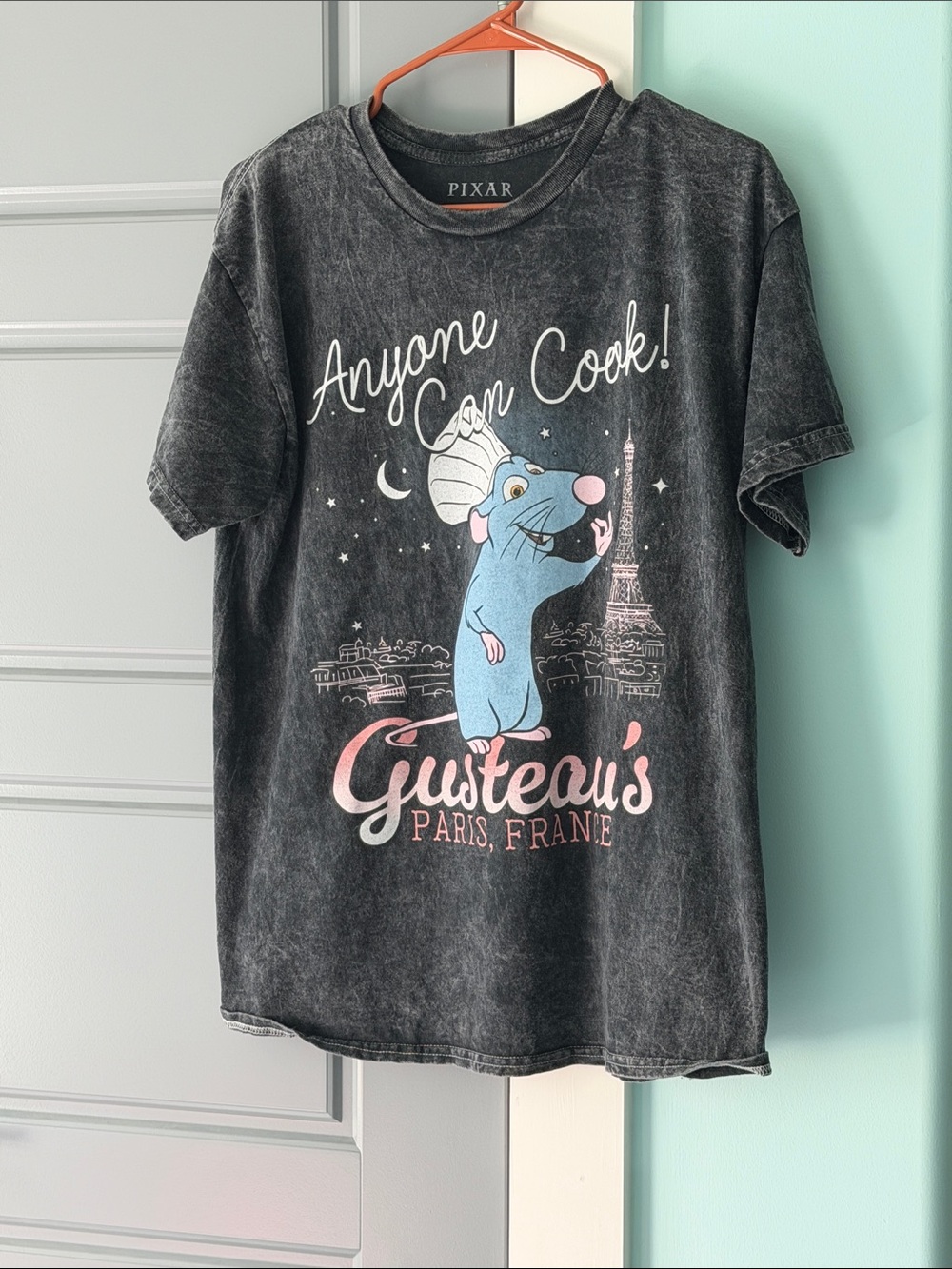 ‘Anyone Can Cook' Dark Grey Graphic Tee